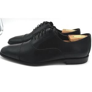 Bruno Magli Men's Shoes 10 Leather Lace-Up Oxford Dress Cap Toe Lightly Used